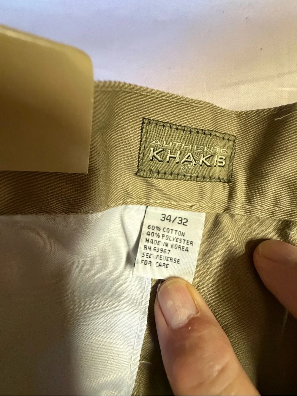 Men's Classic Pleated Dress Pants - Khaki